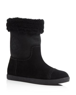 tory burch flat boots sale