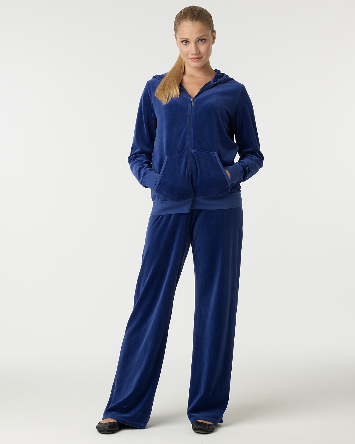 Juicy Couture Plus Size Velour Hoodie and Pants | Bloomingdale's