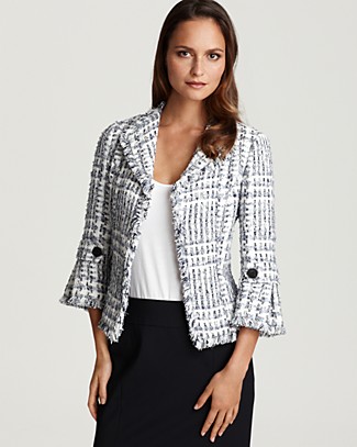 Lafayette 148 New York "Corina" Tweed Jacket