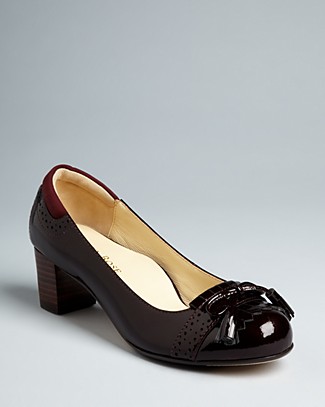Taryn Rose Loafer Pumps - Justine Mid Heel | Bloomingdale's