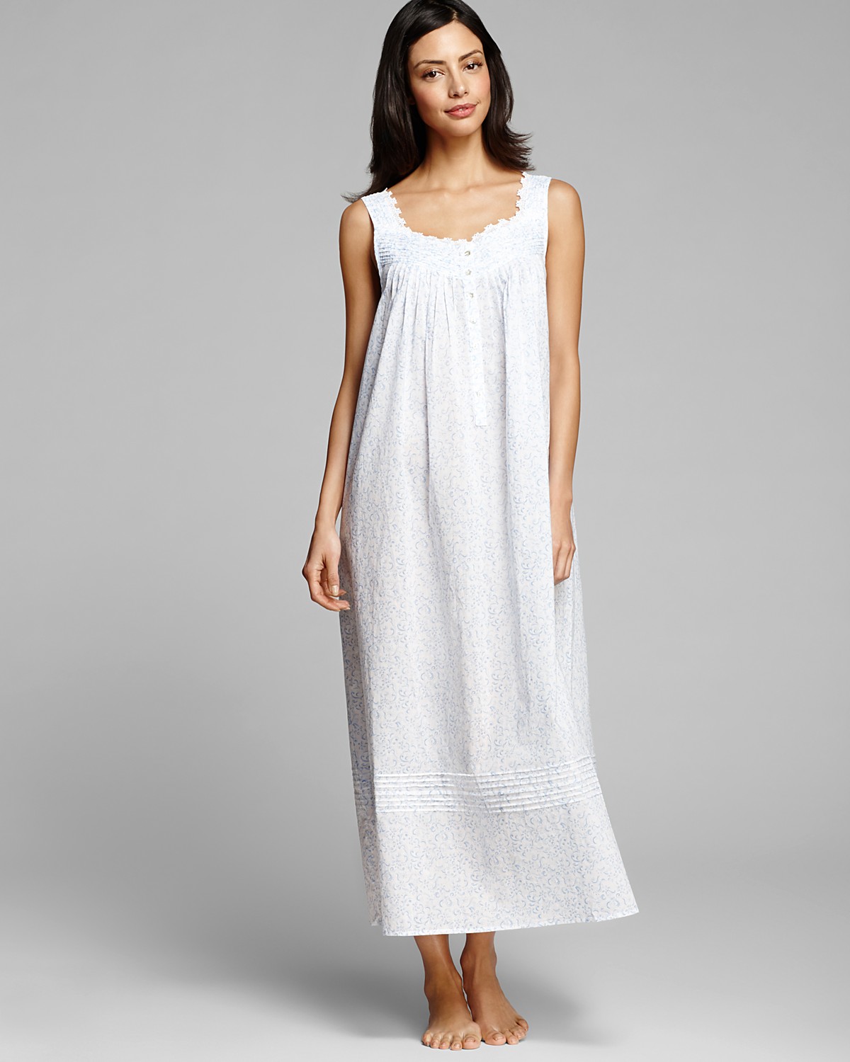 Eileen West Woven Long Ballet Gown | Bloomingdale's