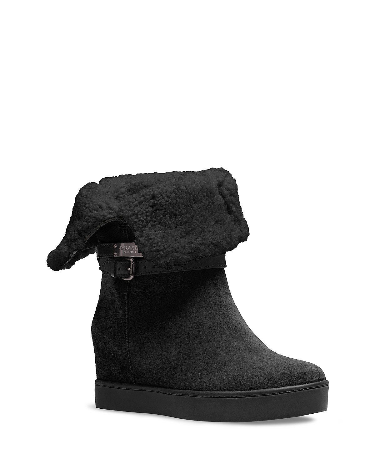 COACH Norelle Hidden Wedge Cold Weather Boot | Bloomingdale's
