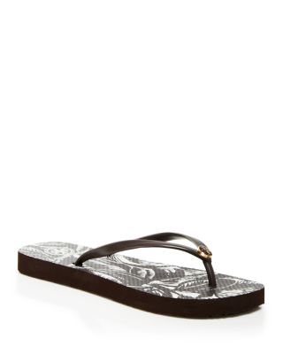 tory burch flip flops bloomingdales