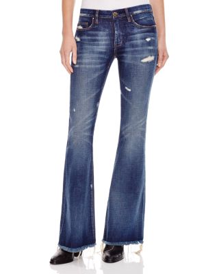 mini flare jeans