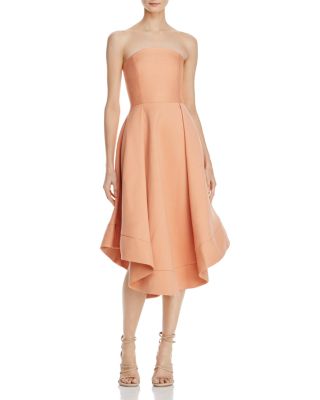 C/MEO COLLECTIVE C/MEO COLLECTIVE STRAPLESS MAKING WAVES DRESS - 100% EXCLUSIVE CS170203D