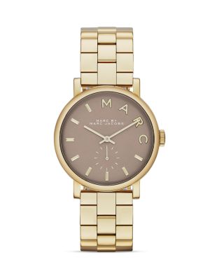 MARC BY MARC JACOBS Baker Gravel Gray Watch, 36mm_0