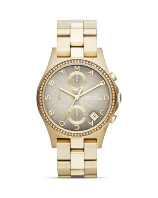 MARC BY MARC JACOBS Henry Glitz Gravel Gray Watch, 36.5mm_0