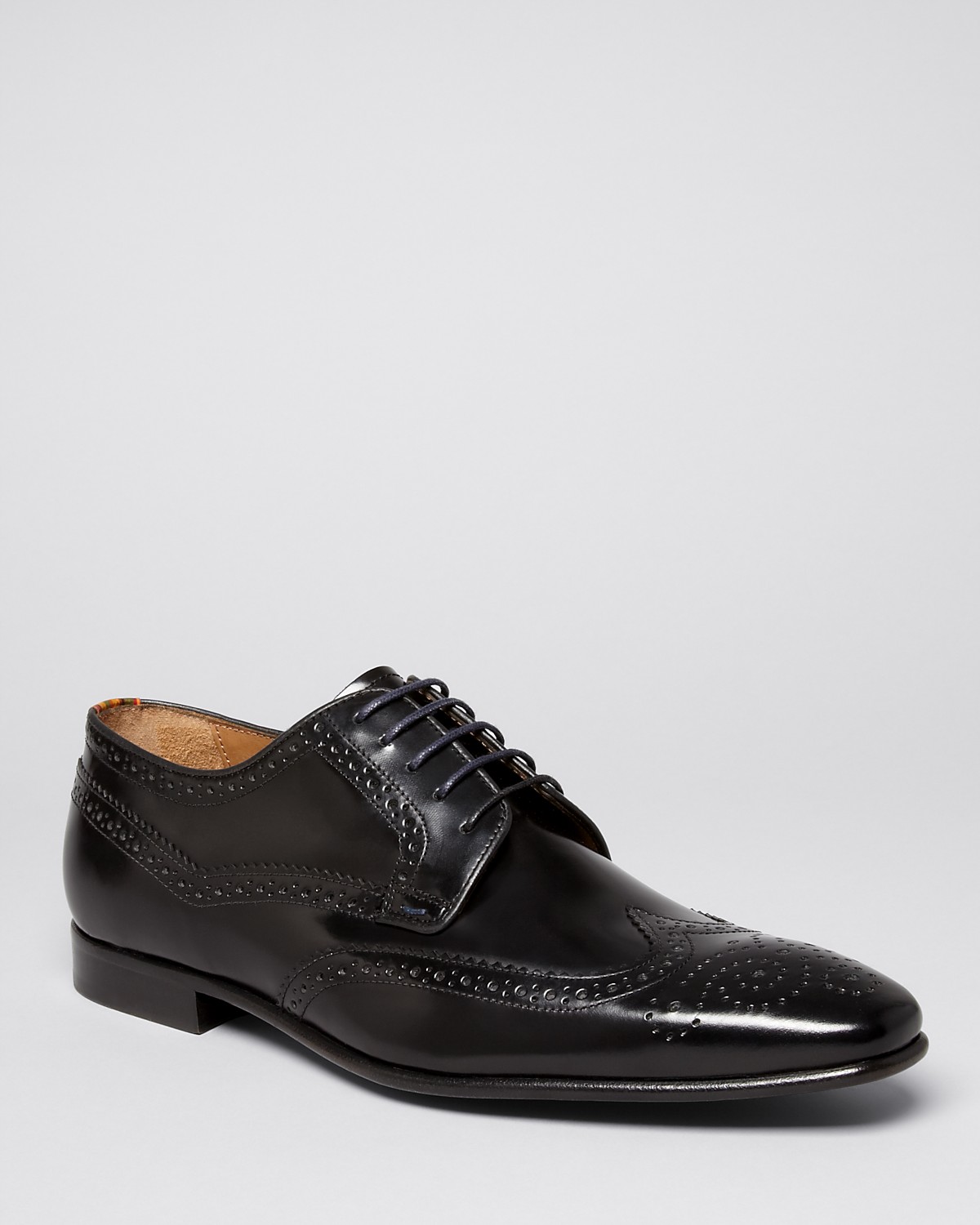 Paul Smith Aldrich High Shine Wingtip Oxfords | Bloomingdale's
