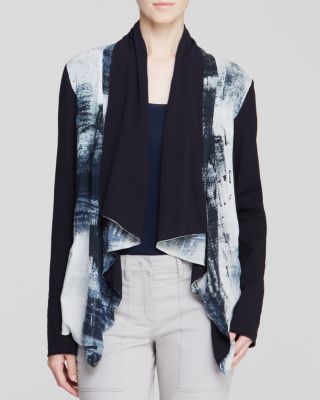 dkny print jacket