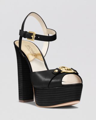 michael kors sandals bloomingdale's