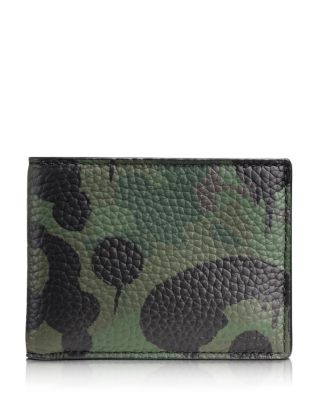 COACH Wild Beast Camo Slim Wallet,1677359MILITARYWILDDENIM