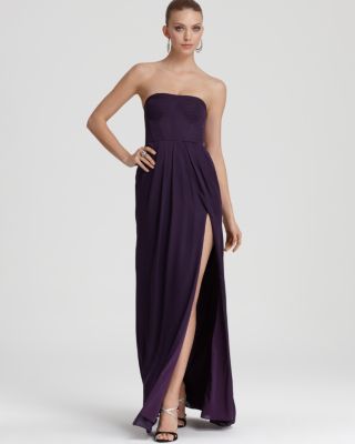 BCBGMAXAZRIA Gown - Strapless Gown | Bloomingdale's