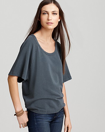 James Perse Top - Deep Raglan Sweat | Bloomingdale's