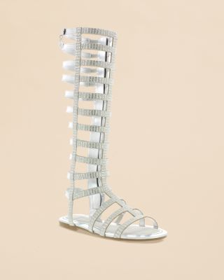 stuart weitzman tall gladiator sandals