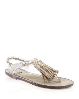 stuart weitzman tassel sandals