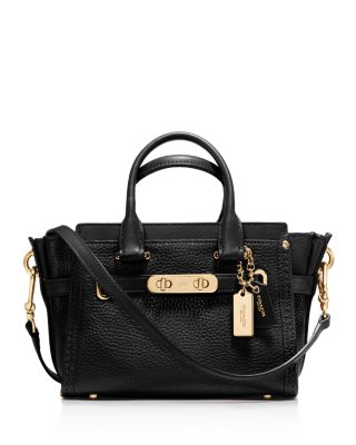 COACH Swagger 20 In Pebble Leather | Bloomingdale's