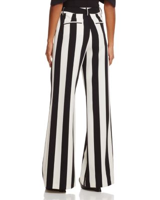 alice olivia striped pants