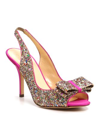 KATE SPADE KATE SPADE NEW YORK PUMPS - CHARM GLITTER,S942345MCSGTHOS