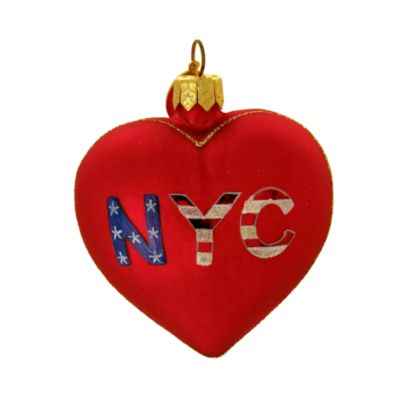 Landmark Creations Landmark Creations NYC Heart Ornament