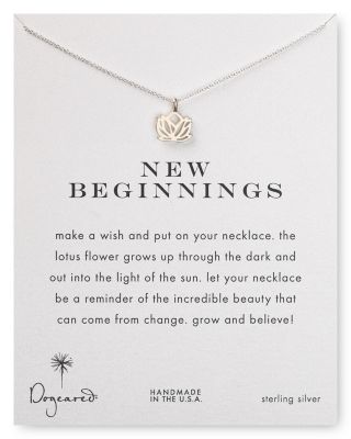 Dogeared New Beginnings Pendant Necklace, 18