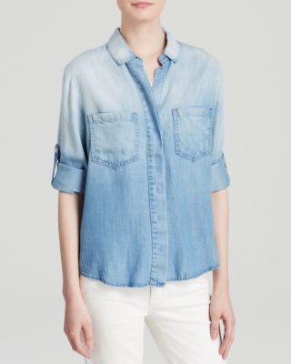 bella dahl split back shirt