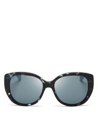 Dior Lady Oversized Cat Eye Sunglasses, 55mm