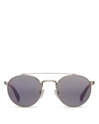 TOMS Mirrored Jarret Sunglasses, 51mm