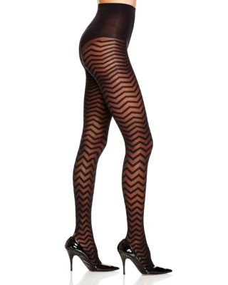 Pretty Polly Zig-Zag Chevron Tights