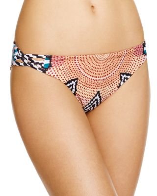 Mara Hoffman Starbasket White Reversible Basketweave Bikini Bottom