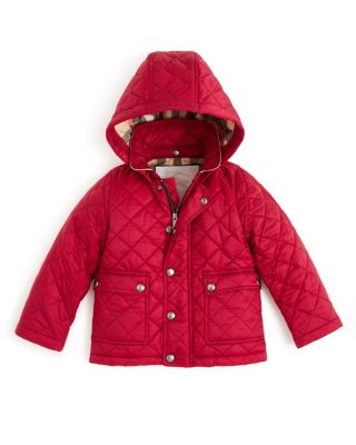 Burberry Girls' Quilted Jacket - Sizes 6-36 Months