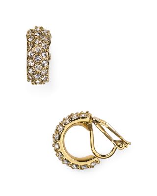 Lauren Ralph Lauren Pavé Clip-On Earrings