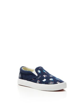 BucketFeet Boys' Science Slip On Sneakers - Baby, Walker, Toddler