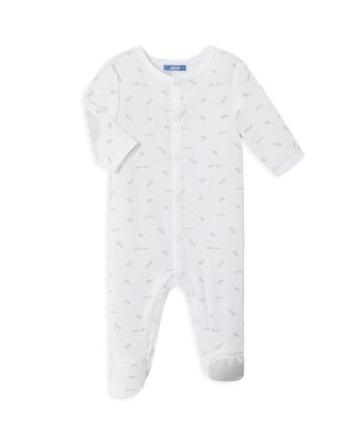 Jacadi Infant Boys' Feather Print Footie - Sizes 3-12 Months