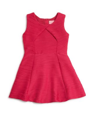 Elisa B Girls' Ribbed Skater Dress - Sizes 8-14