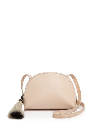 Loeffler Randall Calf Hair Tassel Pouch Crossbody