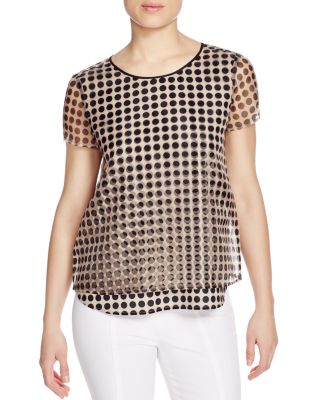 FINITY Layered Polka Dot Tee