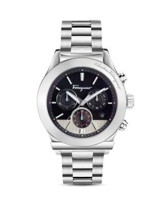 Salvatore Ferragamo Time Stainless Steel Chronograph, 33mm