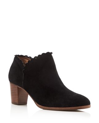 Jack Rogers Marianne Scalloped Zip Up Booties