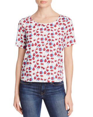 Cooper & Ella Bridget Cherry Print Tee