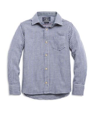 Rose Pistol Boys' Snap Close Gingham Shirt - Sizes 8-14