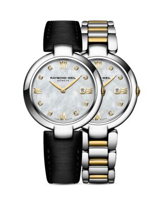 Raymond Weil Shine Watch with Interchangeable Straps, 32mm