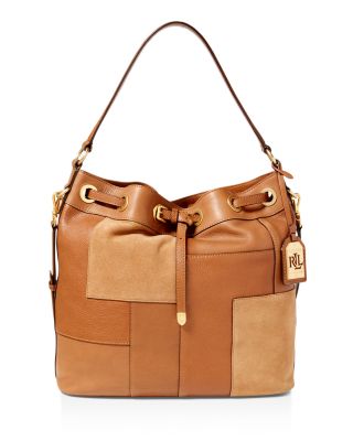 Lauren Ralph Lauren Cardwell Drawstring Bucket Bag