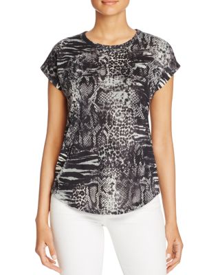 Alison Andrews Animal Print Tee