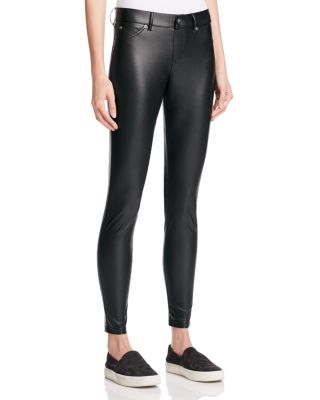 HUE Faux Leather Leggings