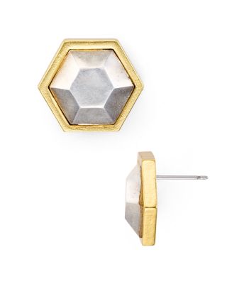 Stephanie Kantis Hexagonal Stud Earrings