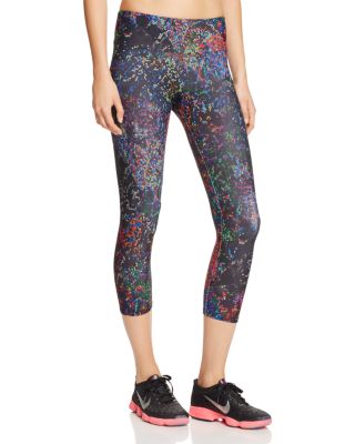 ONZIE Printed Capri Leggings