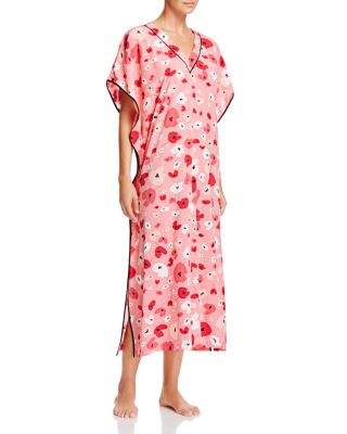 Oscar de la Renta Pink Label Stretch Crepe Caftan 