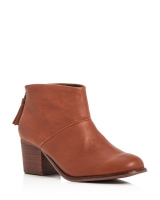 TOMS Leila Mid Heel Booties