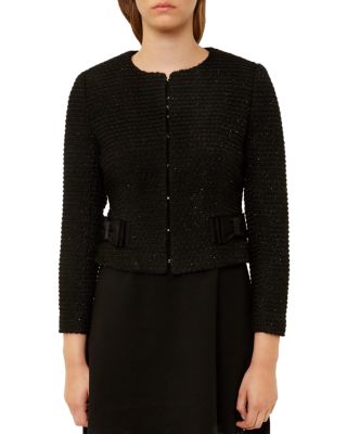 Ted Baker Qutee Sparkly Bouclé Jacket