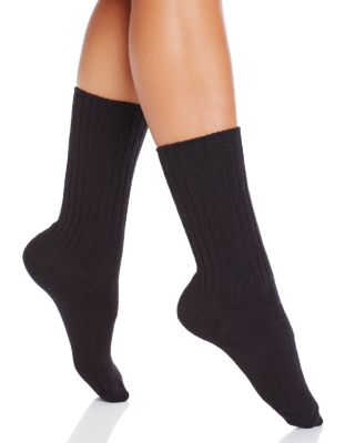 HUE Ribbed Boot Socks